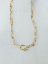 Load image into Gallery viewer, Delicate Carabiner Necklace
