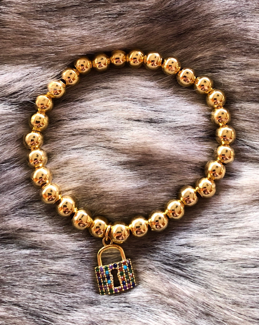 Lock Bracelet - Multicolored